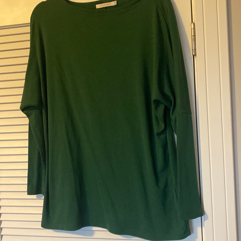 Scoop neck tunic